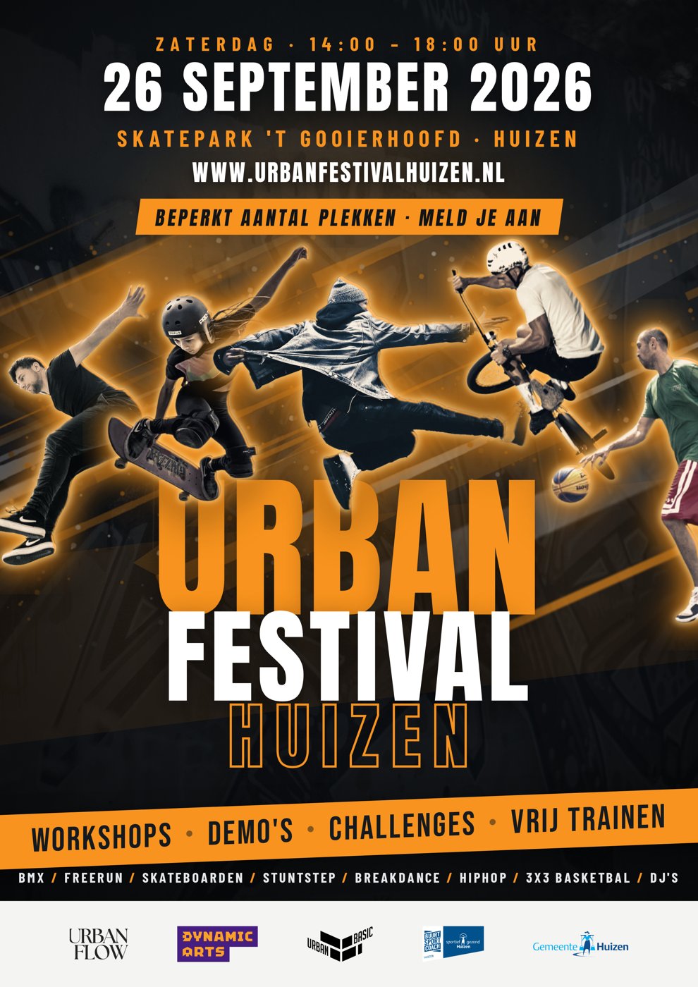 Flyer Urban Festival Huizen